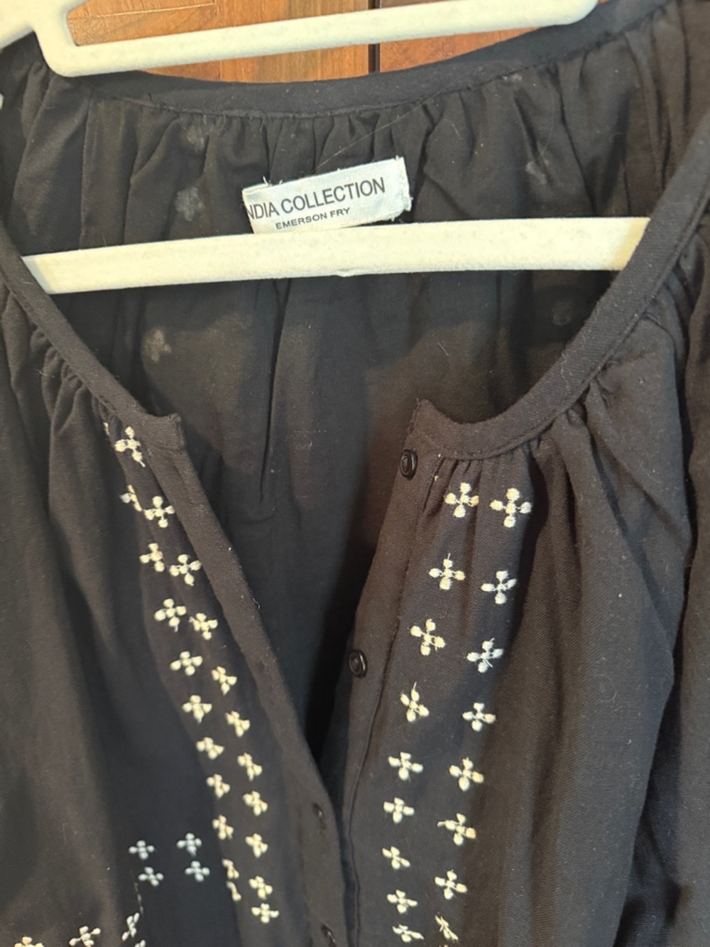 Emerson Fry - India Collection Frances Ebroidered Blouse - Picture 2 of 6